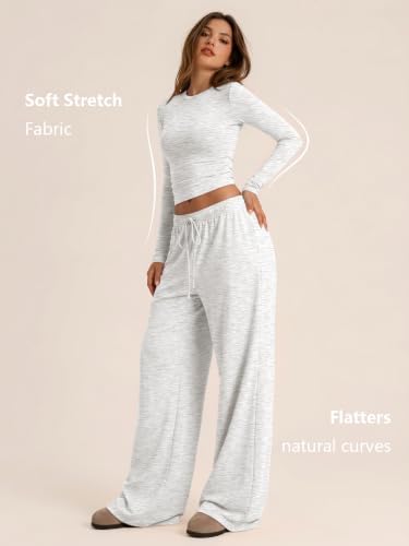 Trendy Queen 2-Piece Fall Lounge Set with Pockets🍂✨